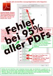 Fehler im pdf